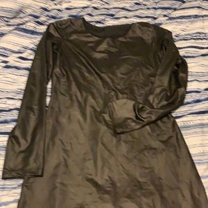 Black stretch bodycon dress